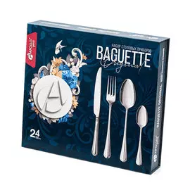 Набор столовых приборов Apollo Baguette Original 24 предмета
