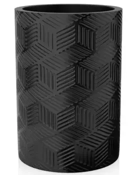 Стакан для зубных щёток «Fora» Delicante Black FOR-DLB044 на стол чёрный
