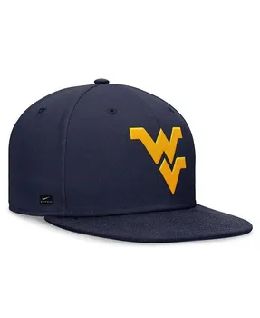 Мужская темно-синяя кепка West Virginia Mountaineers On-Field Pro Nike, синий
