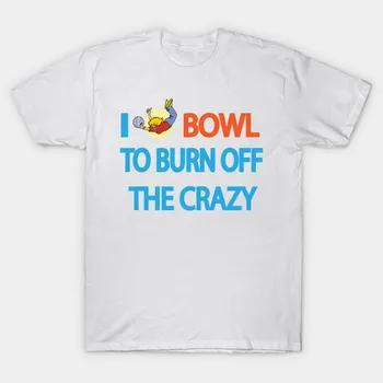Футболка женская I Bowl To Burn Off Crazy Harajuku Print Kawaii футболка летняя женская футболка с коротким рукавом топ футболка S розовый
