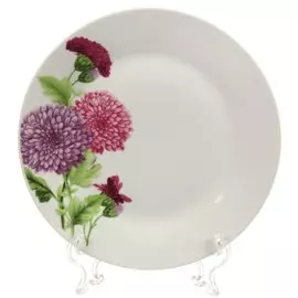 Тарелка десертная, керамика, 20 см, круглая, Астра, Daniks