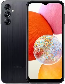 Смартфон Samsung Galaxy A14 4/128GB SM-A145FZKGMEA black