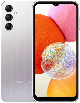 Смартфон Samsung Galaxy A14 4/128GB SM-A145FZSGMEA silver