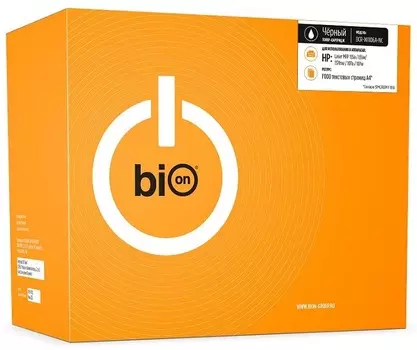 Картридж BION BCR-W1106A-NC W1106A-NC для HP Laser 107r/107a/107w/135a/135r/135w/137fnw (1000 стр.), Черный, без чипа