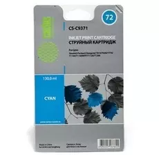 Картридж Cactus CS-C9371 №72 (cyan photo) для HP DesignJet T610/T620/T770/T1100/T1100MFP/T1120/T1200