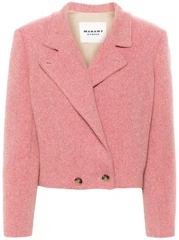 Укороченный жакет Cassidy MARANT TOILE, розовый