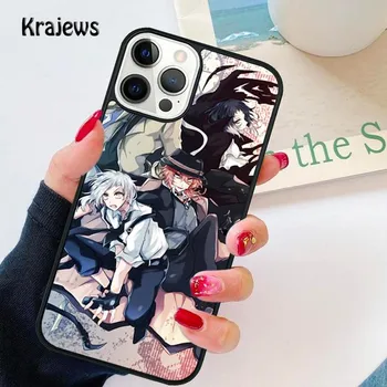 Мягкий чехол для телефона Bungou Stray Dogs для iPhone 14 XR X XS Max 5S 6S 7 8 Plus SE 2020 11 12 13 Pro Max, мини-чехол для телефона iPhone 6plus