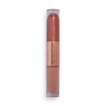 Тени для глаз REVOLUTION DOUBLE UP LIQUID SHADOW жидкие 2 в 1 тон infatuated