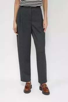 Однотонные брюки прямого кроя EMPORIO ARMANI