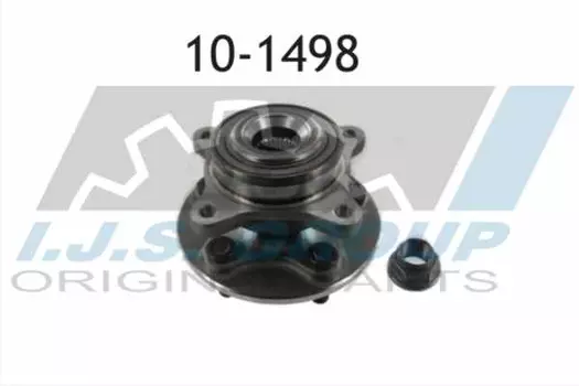 к-кт подшипника ступицы! перед.\Land Rover Discovery/Range Rover Sport 2.7-3.6D/4.0-4.4i 05> 10-1498 IJS