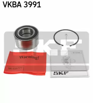к-кт подшипника ступицы!\ Nissan Micra 1.0-1.4/1.5DCi 03>/Almera 1.5i 12> VKBA3991 SKF