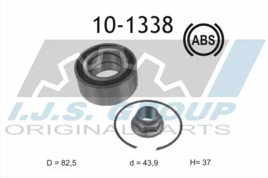к-кт подшипника ступицы! передней наружн.\ Rover 75 all 99> 10-1338 IJS