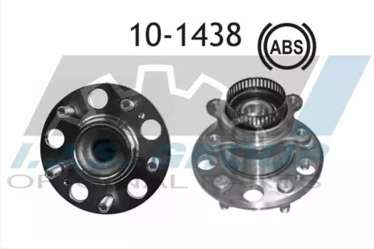 к-кт подшипника ступицы задн.!\ Hyundai Elantra/i30 00> 10-1438 IJS