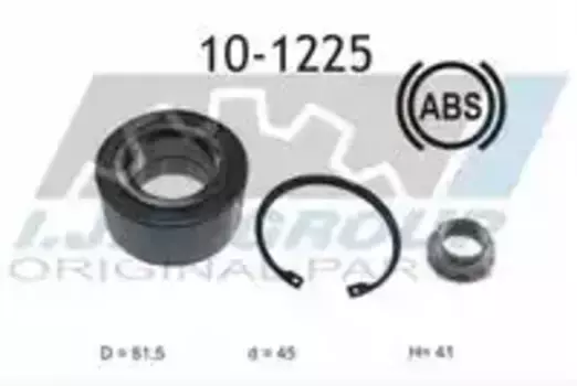 к-кт подшипника ступицы! задней\ BMW E38 2.8i-5.0i/2.5TDs 94-01 10-1225 IJS
