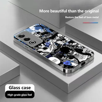 Чехол для телефона N208 Touya Shoto для iPhone 16 15 Pro Max 8 Plus Samsung S24 S23 Ultra A54 A35 A25 Redmi Note 13 12 Pro с покрытием из закаленного стекла for iPhone 6/6S