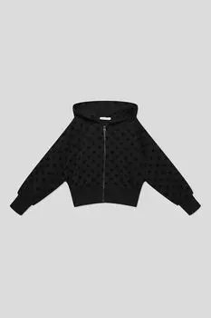 Толстовка хлопковая на молнии Calvin Klein Jeans