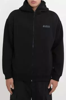 Толстовка хлопковая на молнии Guess
