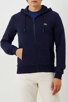 Толстовка хлопковая на молнии Lacoste