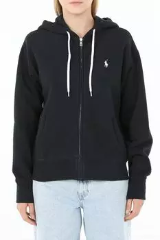 Толстовка хлопковая на молнии с капюшоном POLO RALPH LAUREN