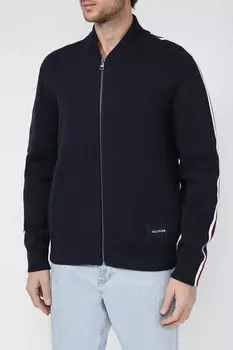 Толстовка хлопковая на молнии Tommy Hilfiger