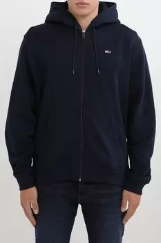 Толстовка хлопковая с капюшоном на молнии Tommy Jeans