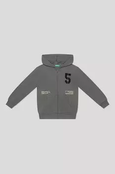 Толстовка хлопковая с принтом Benetton