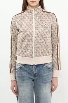 Толстовка на молнии с тесьмой Guess