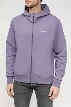 Толстовка на молнии с капюшоном Calvin Klein