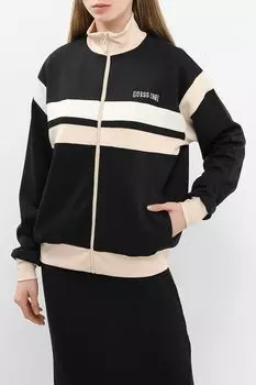 Толстовка на молнии с логотипом Guess