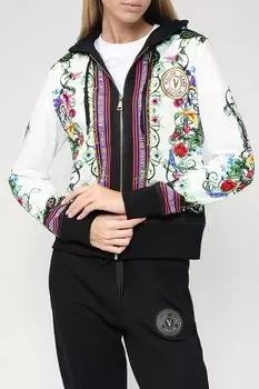 Толстовка на молнии с принтом VERSACE JEANS COUTURE
