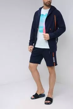 Толстовка с логотипом бренда Loungewear BOSS