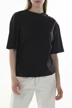 Топ хлопковый ассиметричного кроя Calvin Klein