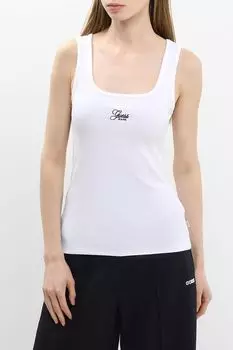 Топ хлопковый без рукавов Guess Jeans