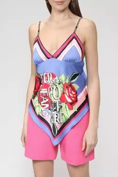 Топ в бельевом стиле VERSACE JEANS COUTURE
