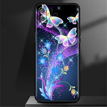 Мягкий чехол для Oppo Realme 8 C21Y C21 GT Neo 2 Pro 3 7 9 Pro 8i 6 C11 9i C35 C15 C12 C3, чехол для телефона с бриллиантами, цветами, бабочками Realme C11 2020
