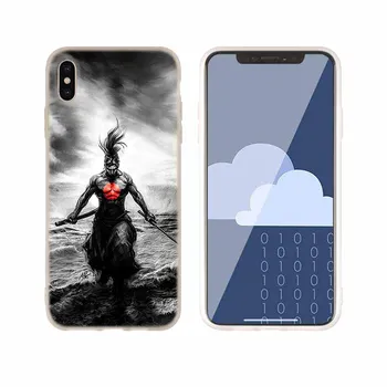 Мягкий силиконовый чехол Japan The Samurai Ninja для iPhone 13 11 12 Pro X XS Max XR 6 6S 7 8 Plus SE Mini Cover iPhone 13
