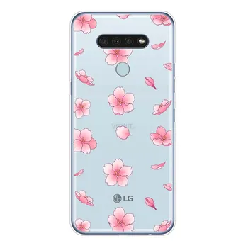 Чернильный цветок в китайском стиле для LG K92 K52 K62 K22 K71 K61 K51S K41S G8 G8S G8X V35 V50 V40 V50S V60 Q60, чехол для телефона V30 ThinQ