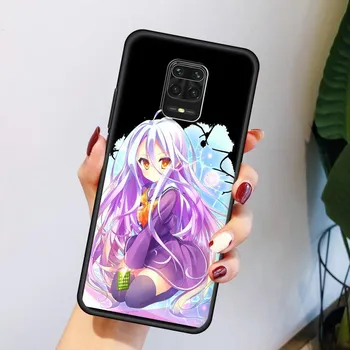 Чехол для телефона Anime NO GAME NO LIFE Funda для Xiaomi Redmi Note 8 11 10 Pro 10S 9S 9 9T 8T 9C 9A 8A 7 K40 игровой силиконовый чехол Redmi 8