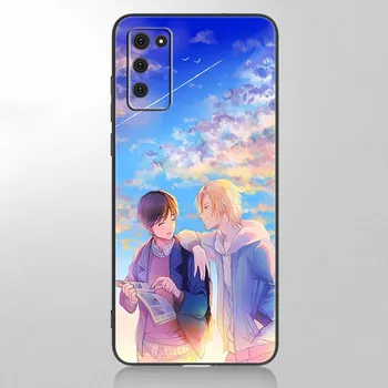 Чехол с японским аниме «банановая рыба» для Samsung Galaxy A12 A02S A22 A32 A52 A72 A71 A51 A41 A31 A21 A11 A50 A70 A10S A20S, черный чехол Samsung A41