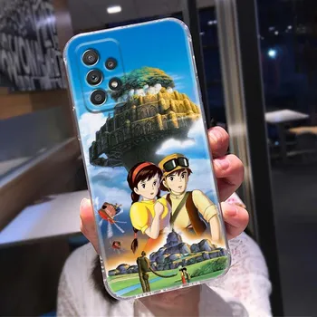 Прозрачный чехол для Samsung Galaxy A52 A51 A53 A72 A71 A73 A32 A31 A33 A41 A11 Чехол для мультфильма Унесенные призраками Миядзаки Аниме Тоторо Samsung A11