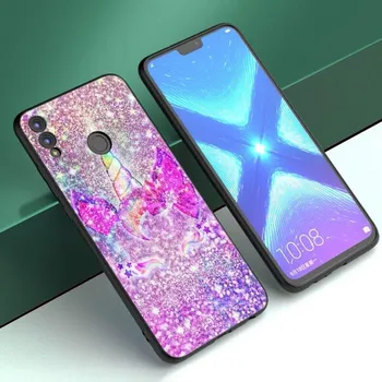 Чехол с радужным единорогом on We Heart It для Huawei Honor 10X Lite 7A 7S 8A 8S 8C 8X 9A 9C 10i 20i 30i 20S 20E 9X Pro 10 8 Lite Honor 7A (5.45 inch)