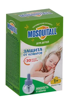 Жидкость Москитол Нежная защита д/дет д/фумиг 30 ночей