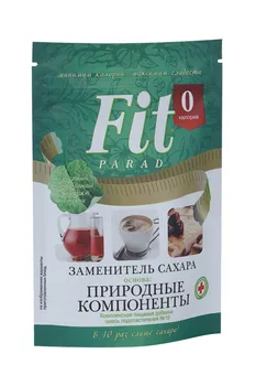 Сахарозаменитель FitParad №10 стевиозид/сукралоз/эритрит/топинамбур дой-пак, 150 г