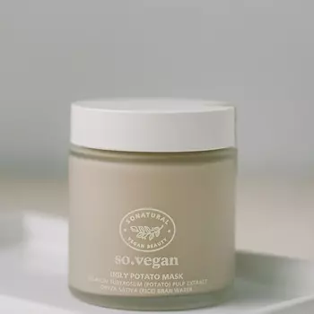 SO NATURAL Ухаживающая маска So Vegan Ugly Potato Mask 110.0