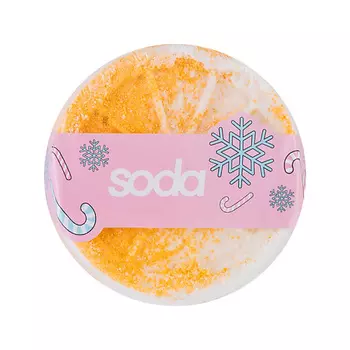 SODA Бомба для ванны ORANGE COOKIE #takeitcomfy