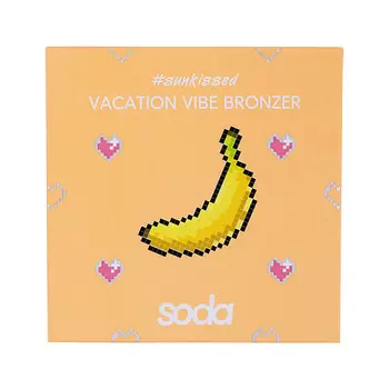 SODA Бронзер прессованный Vacation Vibe Bronzer #sunkissed