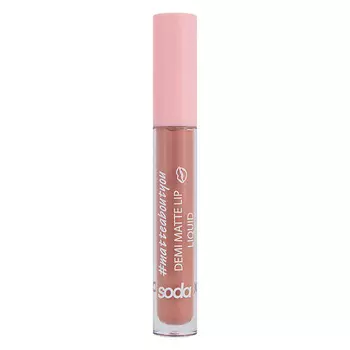 SODA DEMI MATTE LIP LIQUID #matteaboutyou Жидкая матовая помада
