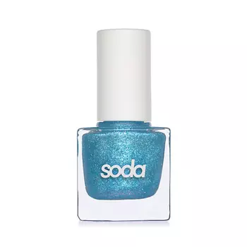 SODA GLITZY NAILS #allthatglitters ЛАК ДЛЯ НОГТЕЙ