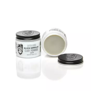 SLICK GORILLA Глина для укладки волос сильной фиксации Clay Pomade Firm Hold