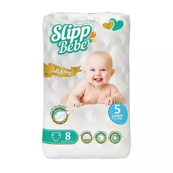 SLIPP BEBE Подгузники для детей № 5 8.0